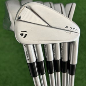 Taylormade P770 23 Forged Iron Set 4-P / Project X IO 110 6.0 Stiff +1/2
