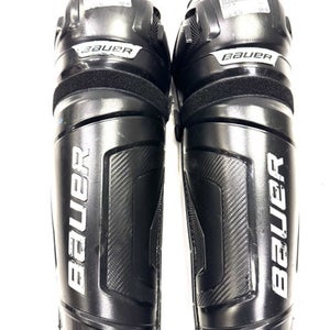 Used Bauer X Senior Shin Guards Black 15" 11860-S000291710
