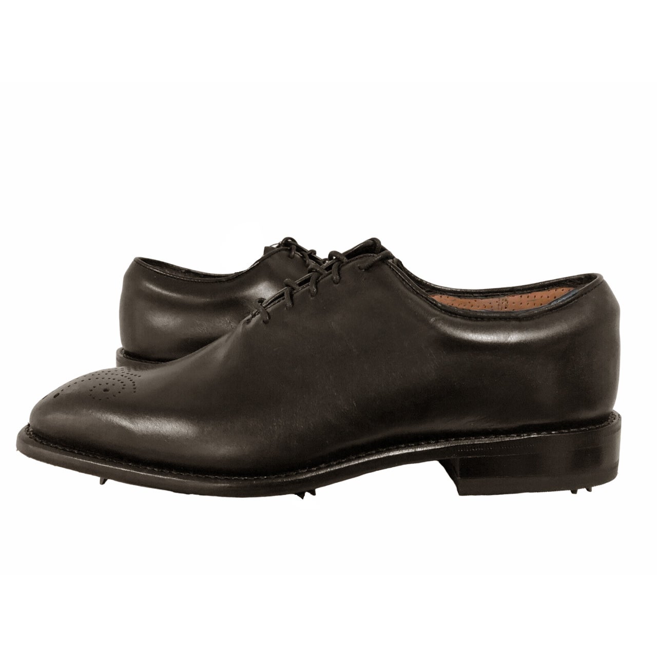 NEW $400 Justin Boots Golf Shoes! 9 NARROW Burgundy & Black  display picture 3