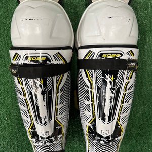 Used Senior CCM Tacks 5092 Shin Pads 14"