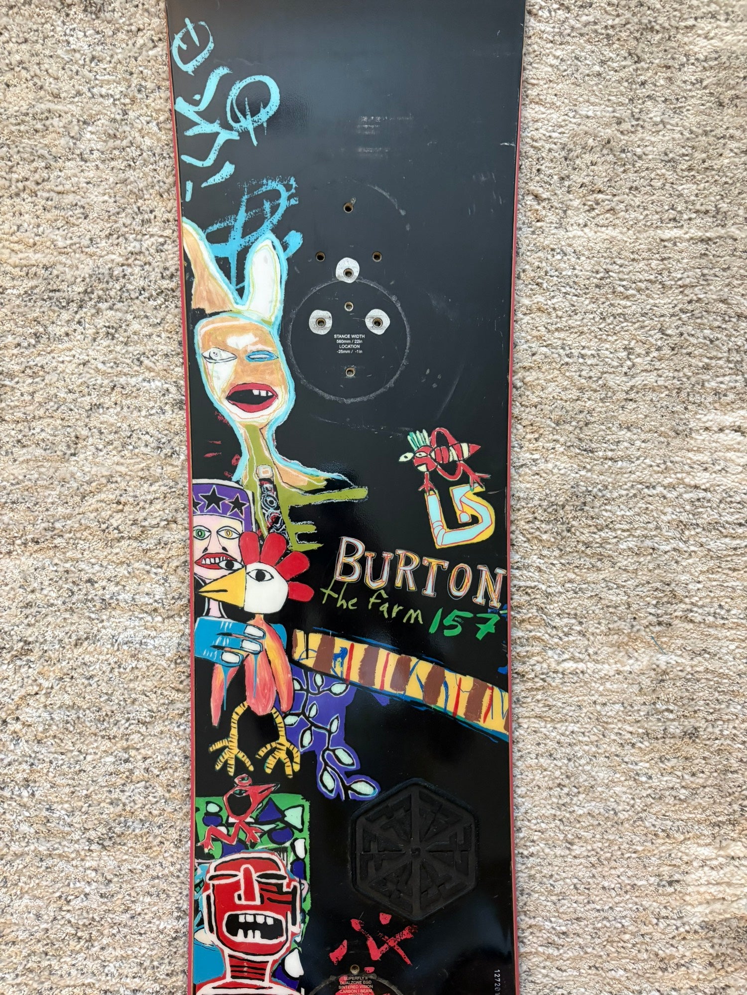 BURTON the farm 157 CARTEL M スノーボードセット Snowboard Burton Farm 2008/2009 :: Snowboard and ski catalog