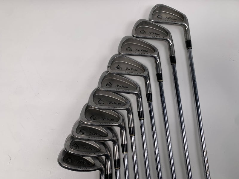 Titleist DCI Gold Oversize + Iron Set 3-PW+GW+SW TT Tri-Spec Regular Steel RH
