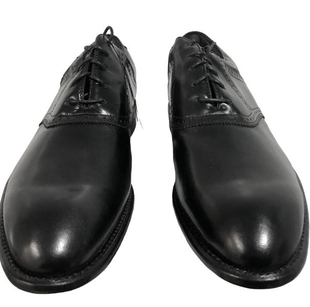 NEW $400 Justin Boots Golf Shoes! White  Handcrafted Leather  Dress Style  WIDE NEW $400 Justin Boots Golf Shoes! 9.5 NARROW White & Black  main image 3