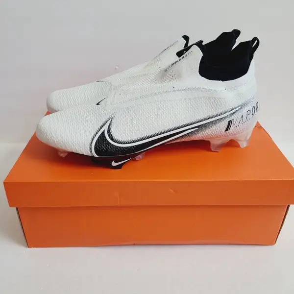 Nike Vapor Edge Elite 360 Flyknit Football Cleats CV6282-108 Size 14 White s-l400.jpg main image 3