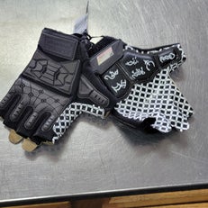 Used SEIBERTRON 2 LINEMAN FB Gloves Black SM 11497-S000148952