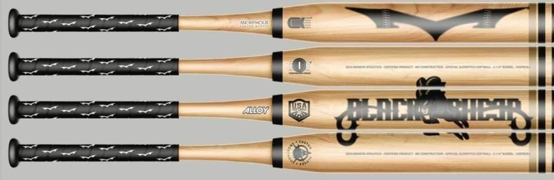2024 Monsta Black Sheep “Special Edition” Bat (-9) Composite 25 oz 34" (Used)