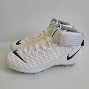 Nike Force Savage Pro 2 Football Cleats AH4000-100 Size 8 White