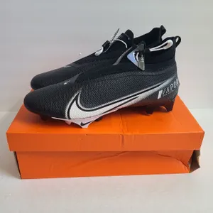 Nike Vapor Edge 360 Elite Flyknit Football Cleats CV6282-009 Size 12.5 Black