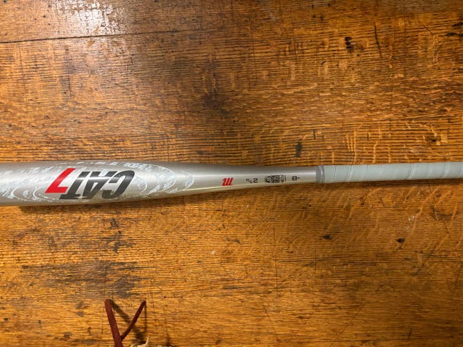 Marucci CAT7 Alloy USSSA Certified Bat (-8) Alloy 22 oz 30" (Used)