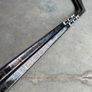 2 PACK P92 85 Flex Senior CCM RibCor Trigger 9 Pro Left Hand Hockey Stick Pro Stock NCAA (New)