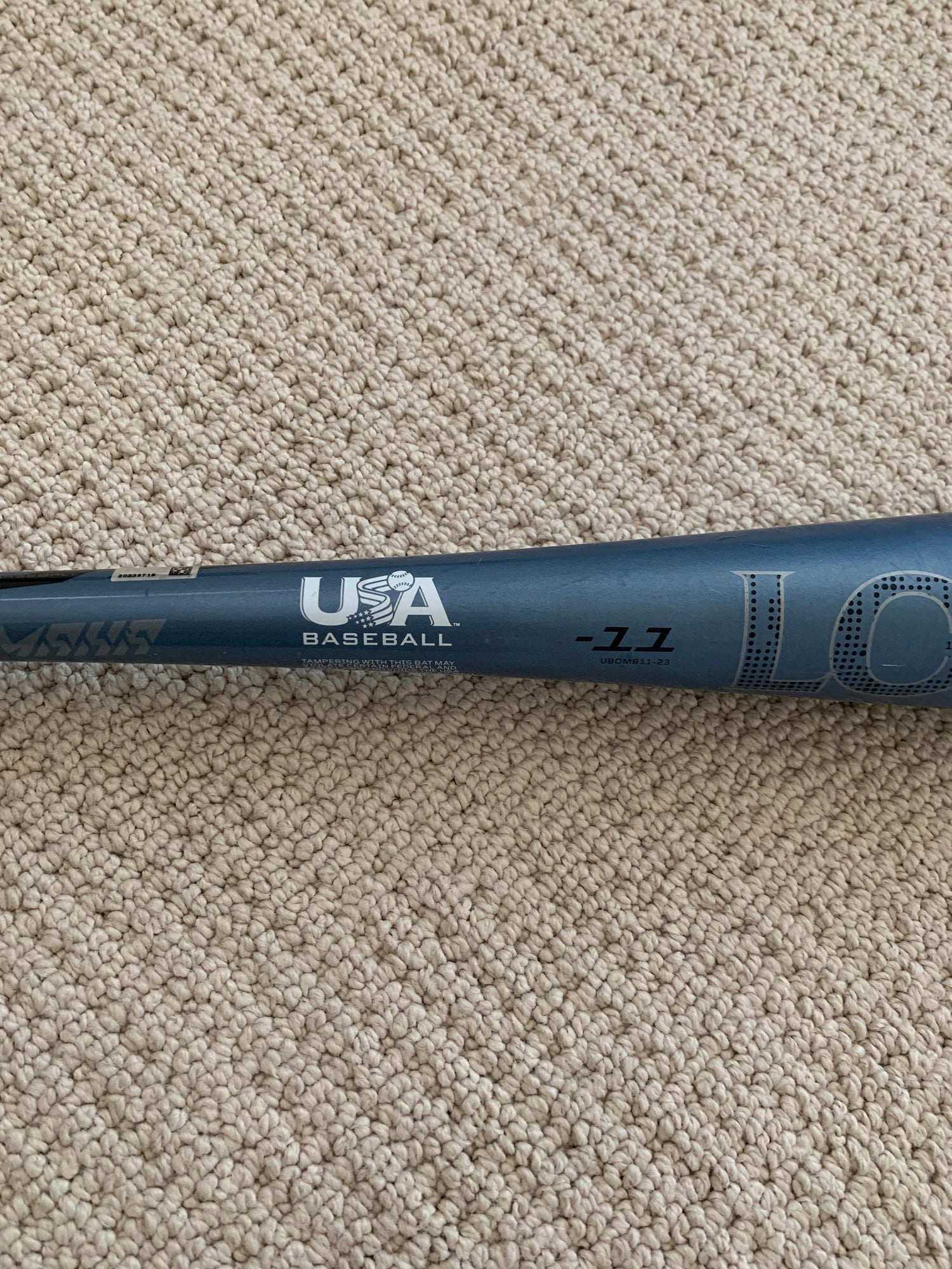 Batte De Baseball Louisville Slugger Omaha USA 29" 18 Oz (-11), Bleue, Jeune