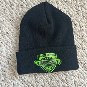 TRUE NATIONAL Black Adult Unisex Large New Balance Hat (New)