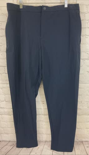 Men's MAX231112 Water-Repellent Slim Fit Tapered Pants Dark Navy XL Extra Large