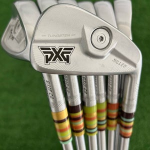 PXG 0317 T / CB Milled Forged Combo Iron Set 4-W / Project X IO 5.5 (Firm) Stiff