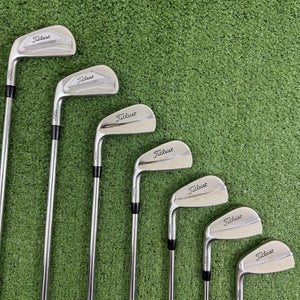 Titleist 620 CB MB Iron Set 4-PW Project X Rifle 6.5 Extra Stiff Left Hand +1/2”