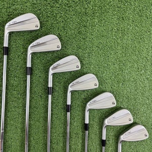 TaylorMade 2023 P790 Iron Set 5-PW AW NS Pro 950GH Stiff Flex Left Handed -1/2