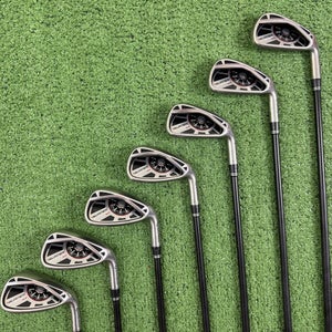 Taylormade Superfast 3.0 Iron Set 5-PW AW Reax Graphite 60g Senior M Flex