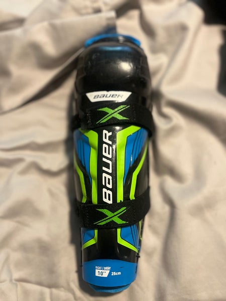 Youth Bauer X 10" Shin Pads (Used)