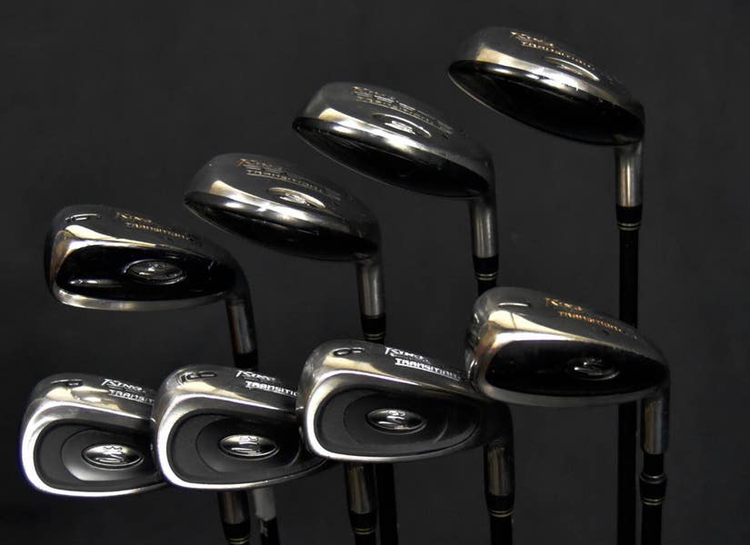 KING COBRA TRANSITION S IRON HYBRID SET 3-9, PW, SHAFT 39