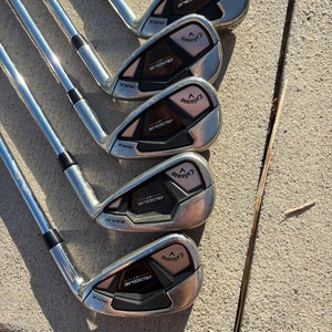 Men's 2023 Callaway Rogue ST Max Right Handed Iron Set Regular Flex  (Used)