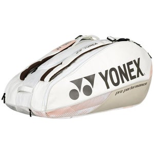 *NWT* 2024 YONEX PRO RACQUET 9 PACK TENNIS BAG (SAND BEIGE) #BA92429EX