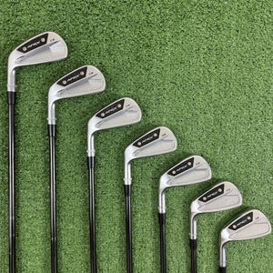 Callaway Apex CB 24 Iron Set 4-PW KBS $ Taper 120 Left Handed +1/2 Long