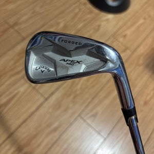 Callaway 7 Iron Apex Pro Forged 19 Right Handed Stiff Flex Steel Shaft (Used)