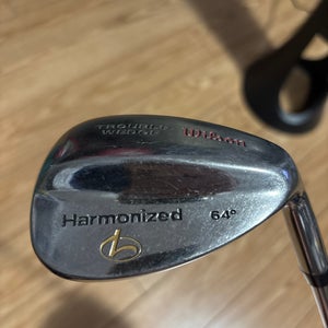 Wilson Harmonized Trouble Wedge Right Handed Wedge Wedge Flex 64 Degree Steel Shaft (Used)