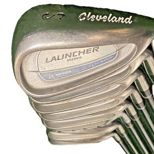 Cleveland Launcher W Iron Set 4-PW,SW RH Petite Ladies Graphite 5i 36" New Grips