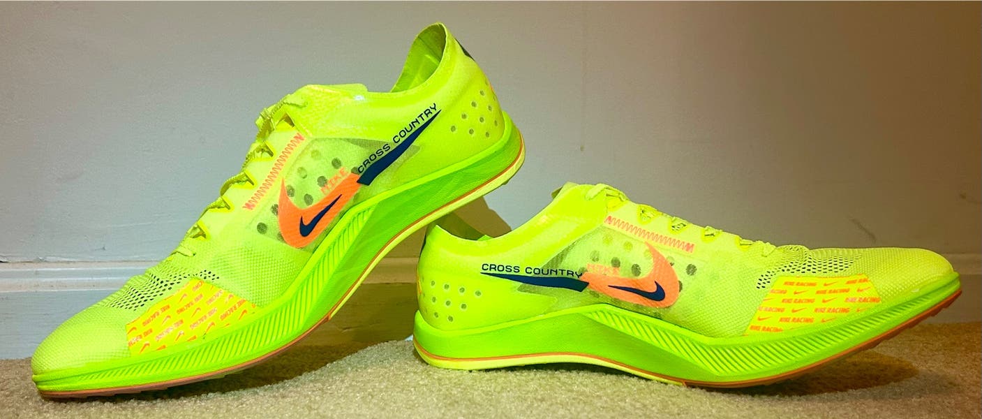 Nike ZoomX Dragonfly Mens 12 Yellow Track & Field Volt Distance Spikes Shoes Nike ZoomX Dragonfly Volt/ Orange main image 2