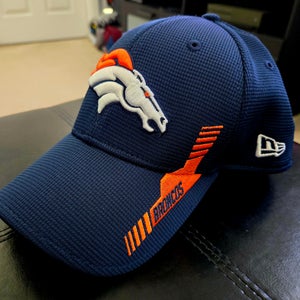 New Era Navy Denver Broncos 2021 NFL Sideline Home.