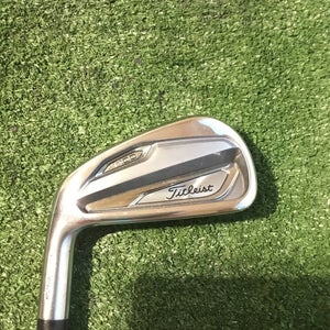 Titlesit Left Handed T100 Forged 5 Iron Stiff S300 AMT Tour White Steel Shaft LH