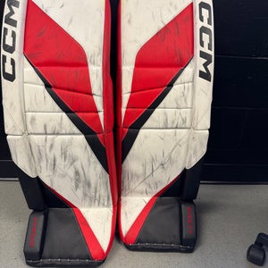32" + 3  2024 CCM Eflex 6 Goalie Pads Pro Stock - Lightly Used