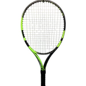 Used Babolat PURE AERO JR 26 Junior Tennis Racquet Lime Green 26" 11347-S000248106
