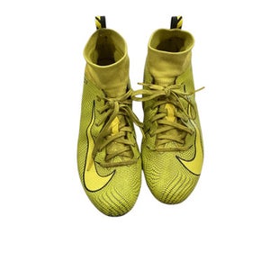 Used Nike Adult FB Cleats Yellow Senior 9.5 11884-S000046973