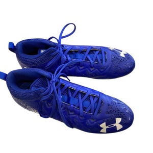 Used Under Armour Adult FB Cleats Royal Blue Senior 10 11884-S000046929