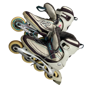 Used K2 ALEXIS Senior Rec Fitness Skates White Senior 10.5 11613-S000161097