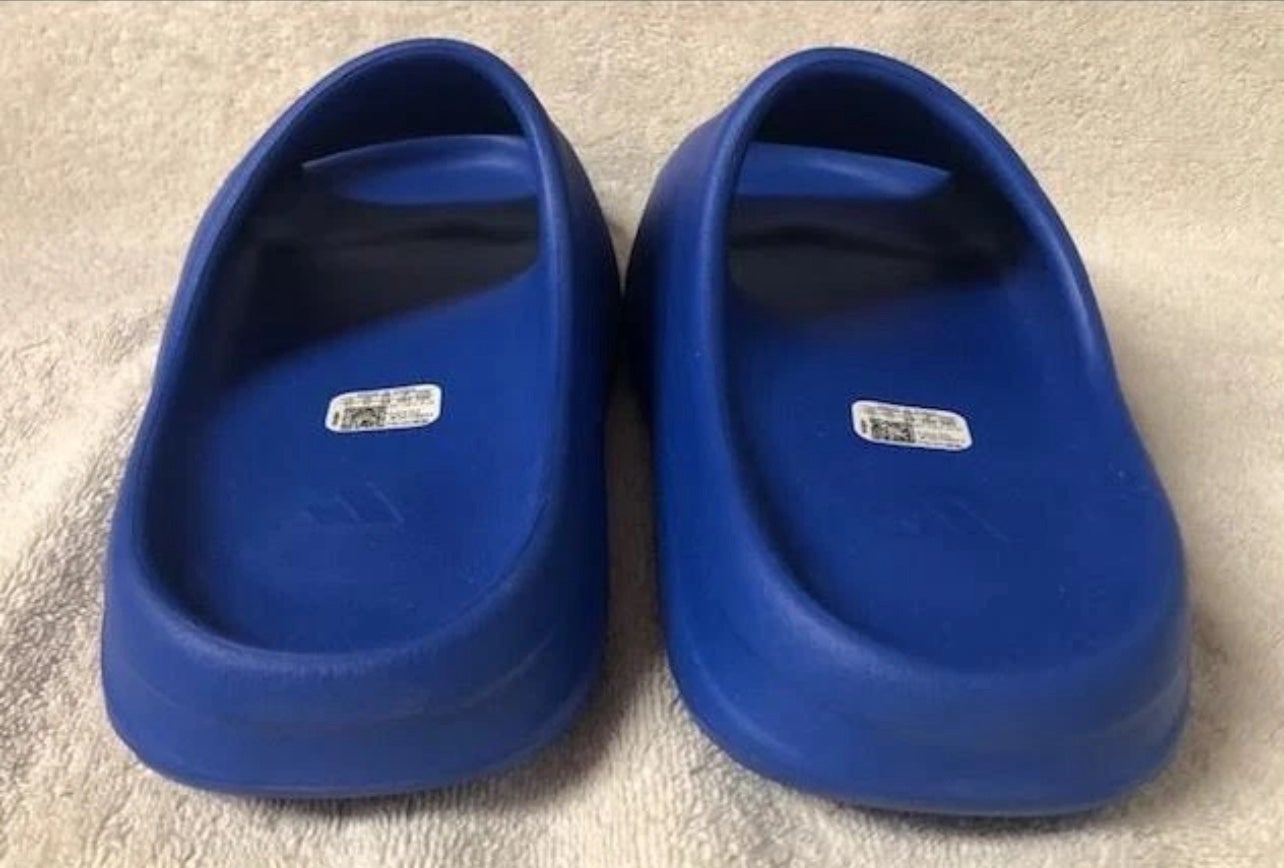 Adidas Yeezy Slide Azure (Blue) | Size 12 | Brand New (No Box) Yeezy Slides in!! • Yeezy Slide Azure Size 6 $160 • Yeezy  main image 3