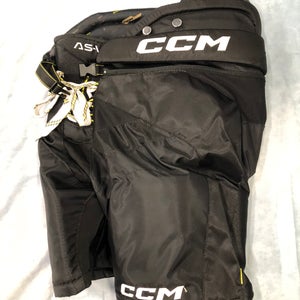 Black Junior Large CCM Tacks AS-V Hockey Pants (New)