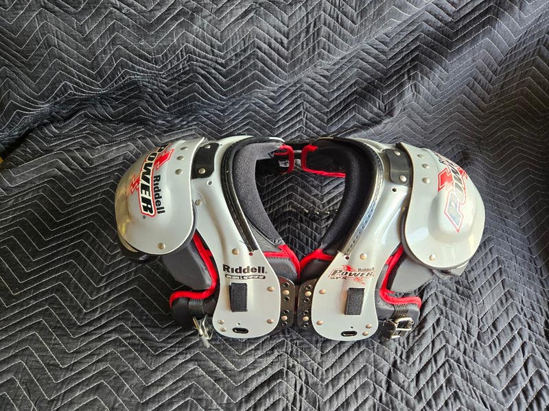 New Large Adult Riddell Power SPX Shoulder Pads LB/FB