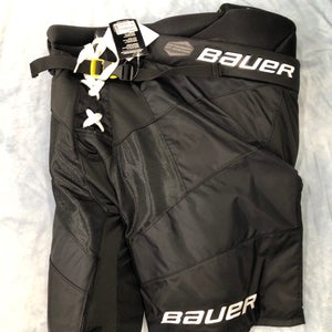 Black Senior Medium Bauer Supreme 3S Pro Hockey Pants (New)
