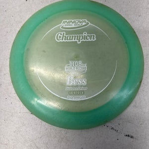 Used Innova CHAMPION BOSS Disc Golf Driver Neon Green 11835-S000194854