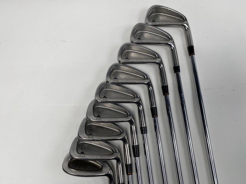 Titleist DCI Black Iron Set 3-PW+GW Tri-Spec Regular Steel Mens RH
