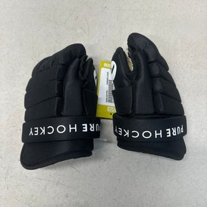 Used PURE HOCKEY GLOVES Youth Gloves Black 9" 11835-S000194759