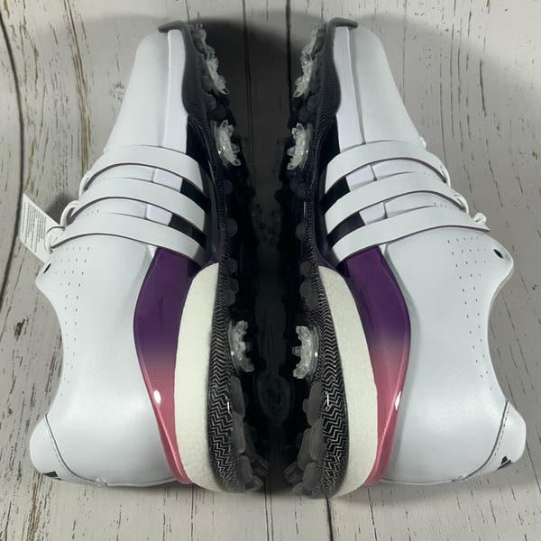 Adidas Tour360 24 Golf Shoes White Shadow Fig Black IE3366 - Men\'s Size 12 adidas | Shoes | Adidas Tour36 24 Golf Shoes White Shadow  main image 3