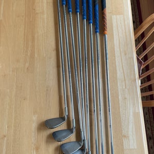 Men's Ping i5 Right Handed Iron Set Stiff Flex 8 Pieces Steel Shaft (Used)
