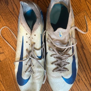 Green Men's Size M 12.5 (W 13.5) Nike Mercurial Vapor Cleats (Used)