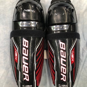 Junior Bauer NSX Shin Pads 11" (Used)