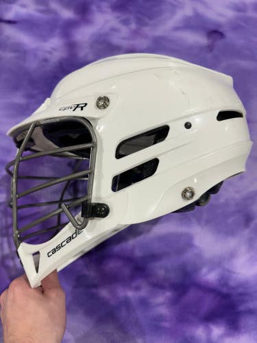 White Adult Cascade CPV-R Helmet (Used)