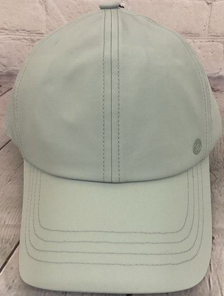 CALIA Womens Adjustable Ponytail Hole Hat Hook And Loop Closure Perforated Back